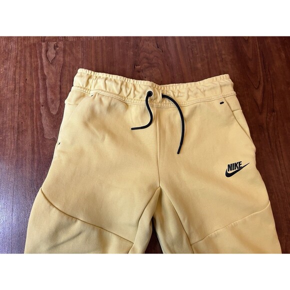 Nike Pants Boys Med + Extended Size Sportswear Tech Fleece Jogger Drawstring EUC - Picture 2 of 5